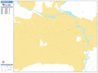 Yakima Wall Map Zip Code