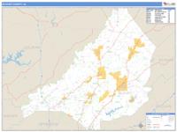 Blount County, AL Wall Map Zip Code