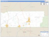 Escambia County, AL Wall Map Zip Code