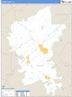 Greene County, AL Wall Map