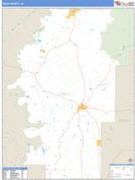 Hale County, AL Wall Map Zip Code
