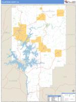 Tallapoosa County, AL Wall Map