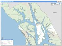 Hoonah-Angoon County, AK Wall Map