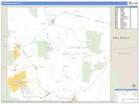 Cochise County, AZ Wall Map Zip Code