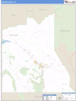 Graham County, AZ Wall Map Zip Code