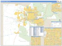 Maricopa County, AZ Wall Map Zip Code