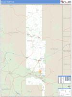 Navajo County, AZ Wall Map Zip Code