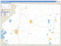 Ashley County, AR Wall Map