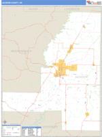 Jackson County, AR Wall Map