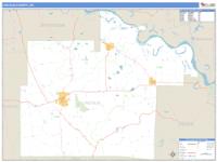 Lincoln County, AR Wall Map