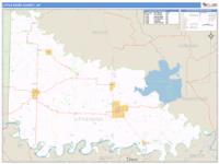 Little River County, AR Wall Map Zip Code