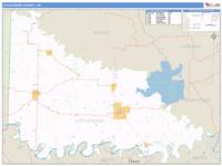 Little River County, AR Wall Map