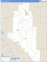 Monroe County, AR Wall Map Zip Code