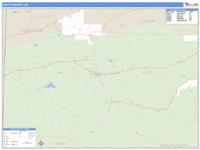 Scott County, AR Wall Map Zip Code