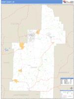 Sharp County, AR Wall Map Zip Code