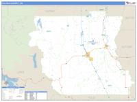 Colusa County, CA Wall Map