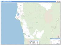 Del Norte County, CA Wall Map