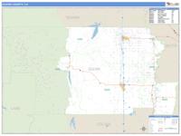 Glenn County, CA Wall Map Zip Code