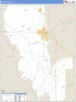 Sutter County, CA Wall Map Zip Code