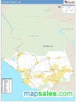 Ventura County, CA Wall Map