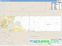 Adams County, CO Wall Map