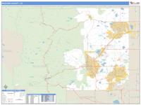 Boulder County, CO Wall Map