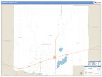 Crowley County, CO Wall Map Zip Code