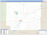 Logan County, CO Wall Map Zip Code