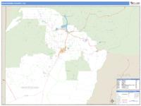 Montezuma County, CO Wall Map Zip Code