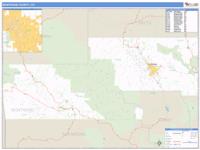 Montrose County, CO Wall Map Zip Code