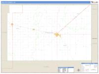 Phillips County, CO Wall Map Zip Code