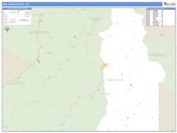 San Juan County, CO Wall Map Zip Code