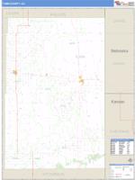 Yuma County, CO Wall Map