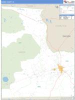 Baker County, FL Wall Map Zip Code