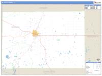 DeSoto County, FL Wall Map Zip Code