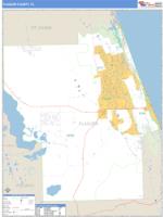 Flagler County, FL Wall Map