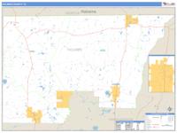 Holmes County, FL Wall Map