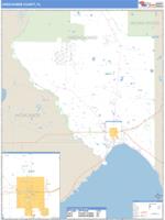 Okeechobee County, FL Wall Map