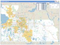 Orange County, FL Wall Map