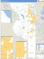 Sumter County, FL Wall Map Zip Code