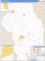 Berrien County, GA Wall Map