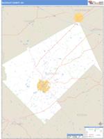 Bleckley County, GA Wall Map Zip Code