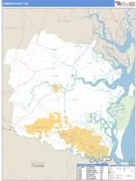 Camden County, GA Wall Map