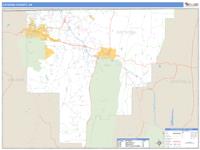 Catoosa County, GA Wall Map