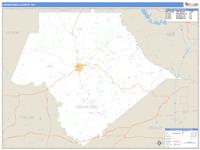 Crawford County, GA Wall Map Zip Code