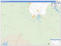 Fannin County, GA Wall Map