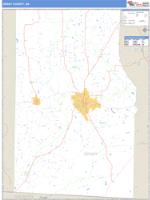 Grady County, GA Wall Map Zip Code