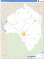 Jasper County, GA Wall Map Zip Code