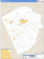 Laurens County, GA Wall Map Zip Code