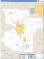 Lowndes County, GA Wall Map Zip Code